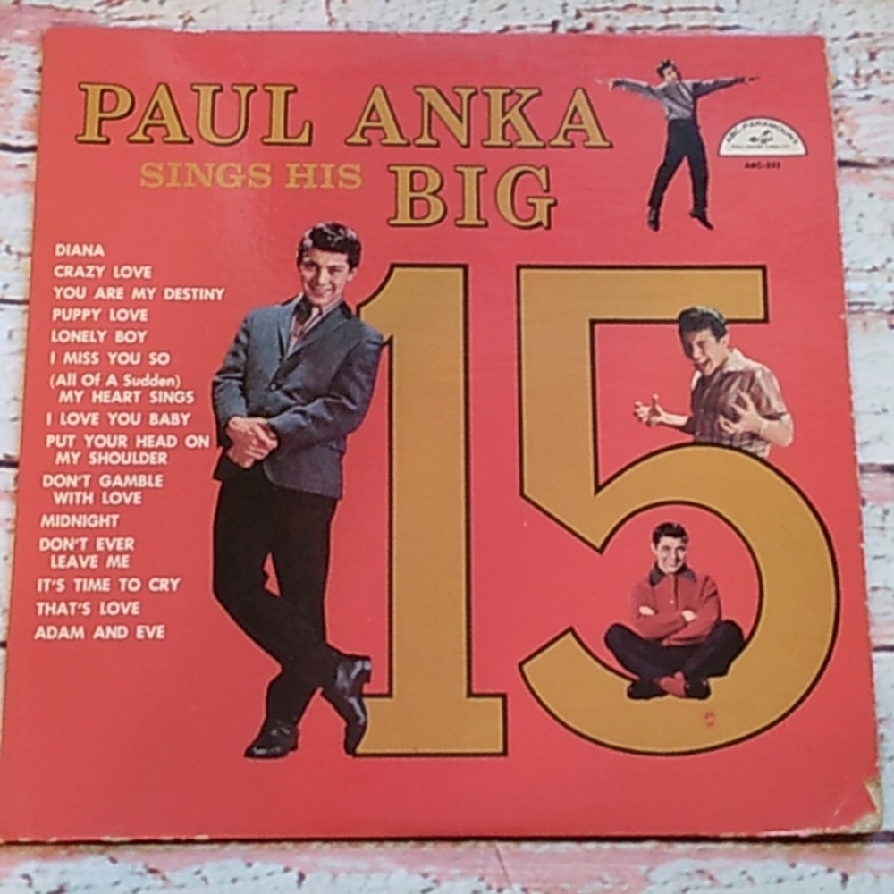 Vintage, Paul Anka Big 15